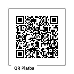 QR kód pro seminář Taiji s vějířem - zadejte částku dle počtu víkendů.